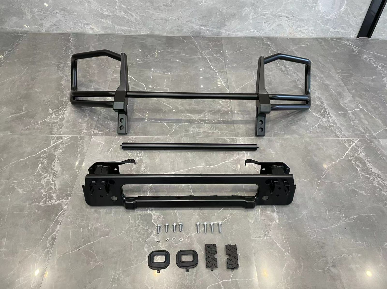 Orurowanie Mercedes G-klasa W463A W464 2018-2024 do zderzaka Brabus